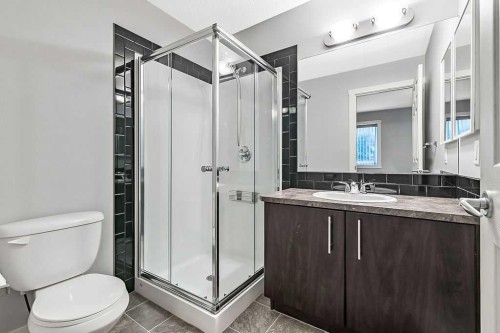 1305-2445 Kingsland Road Se, Airdrie, AB - Indoor Photo Showing Bathroom