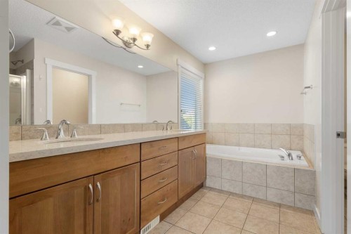139 Coopers Hill Sw, Airdrie, AB - Indoor Photo Showing Bathroom
