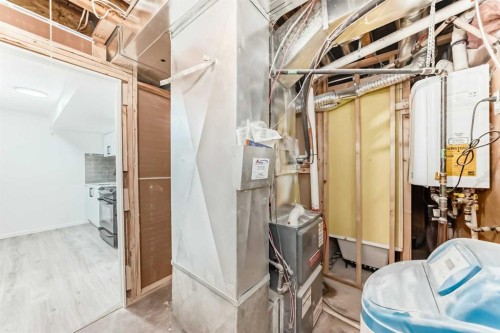 99 Saddlecrest Way Ne, Calgary, AB - Indoor Photo Showing Basement