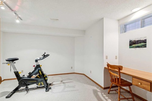75 Shawnee Crescent, Calgary, AB - Indoor Photo Showing Gym Room