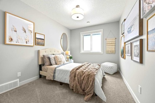 17 Tillotson Downs, Okotoks, AB - Indoor Photo Showing Bedroom