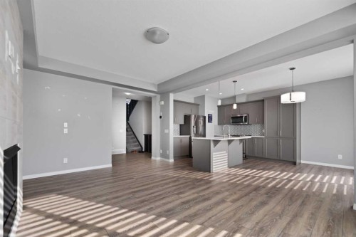 138 Cityside Way Ne, Calgary, AB - Indoor Photo Showing Kitchen With Upgraded Kitchen