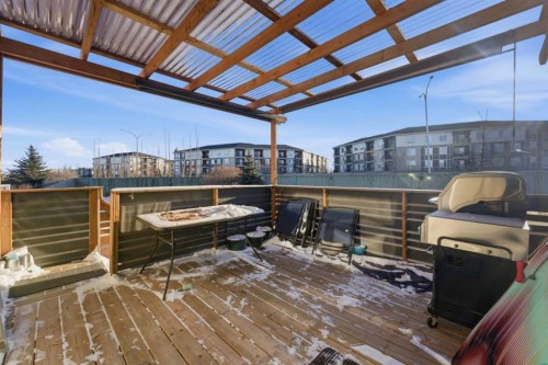325 Bayside Place Sw, Airdrie, AB - Outdoor With Deck Patio Veranda