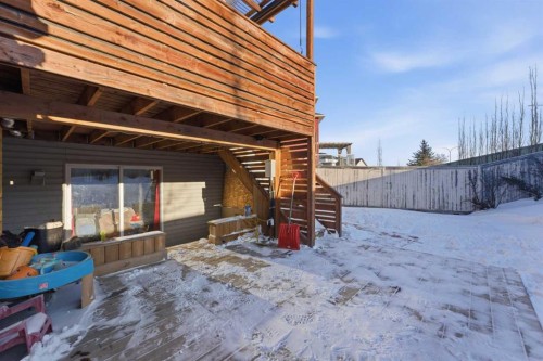 325 Bayside Place Sw, Airdrie, AB - Outdoor With Deck Patio Veranda With Exterior