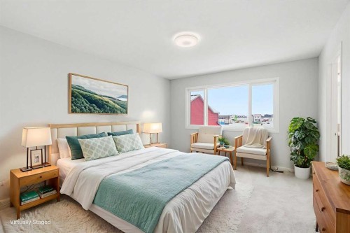 19815 44 Street Se, Calgary, AB - Indoor Photo Showing Bedroom