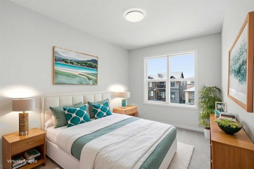 19815 44 Street Se, Calgary, AB - Indoor Photo Showing Bedroom