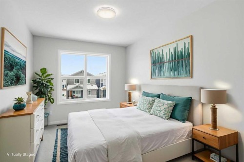 19815 44 Street Se, Calgary, AB - Indoor Photo Showing Bedroom