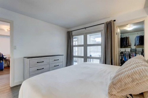405-1110 11 Street Sw, Calgary, AB - Indoor Photo Showing Bedroom