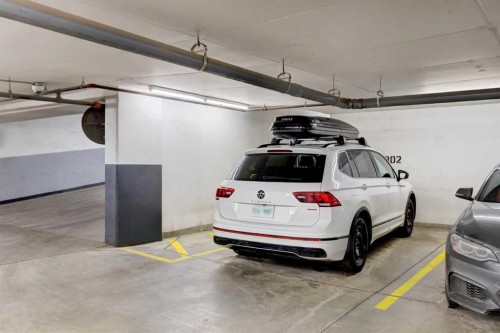 405-1110 11 Street Sw, Calgary, AB - Indoor Photo Showing Garage