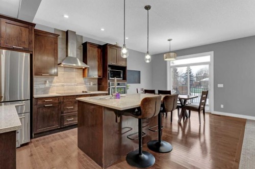 188 Mcivor Terrace, Chestermere, AB - Indoor Photo Showing Kitchen With Stainless Steel Kitchen With Upgraded Kitchen