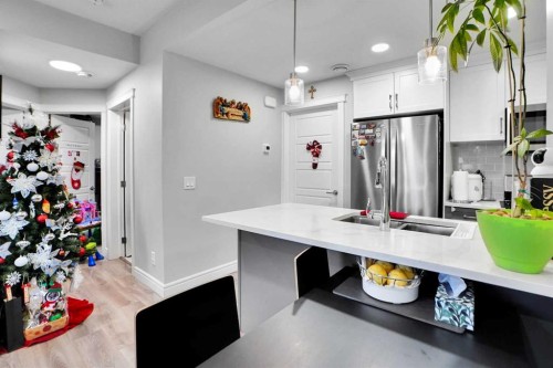 28 Savanna Passage Ne, Calgary, AB - Indoor Photo Showing Kitchen