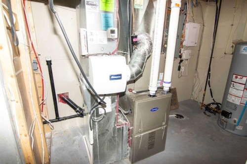 134 Redstone Park Ne, Calgary, AB - Indoor Photo Showing Basement