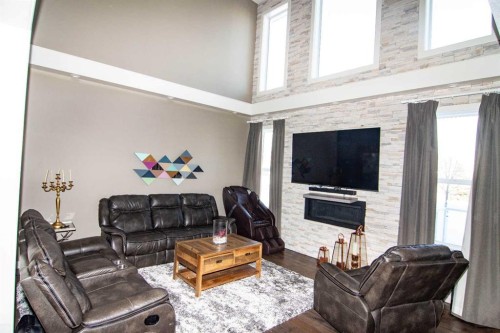 134 Redstone Park Ne, Calgary, AB - Indoor Photo Showing Living Room