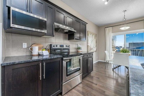194 Kincora Glen Rise Nw, Calgary, AB - Indoor Photo Showing Kitchen With Upgraded Kitchen