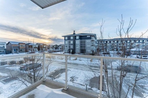 2205-76 Cornerstone Passage Ne, Calgary, AB - Outdoor With Balcony With View