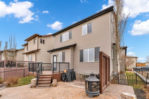 2101 Luxstone Boulevard Sw, Airdrie, AB - Outdoor With Deck Patio Veranda With Exterior