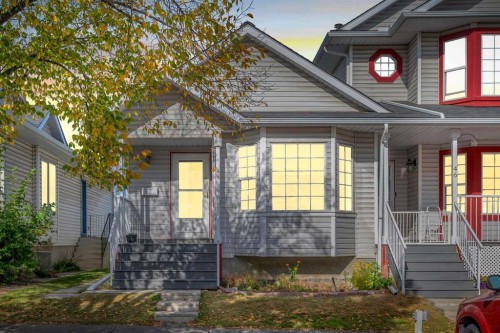 48 Martin Crossing Court Ne, Calgary, AB - Outdoor With Deck Patio Veranda With Facade