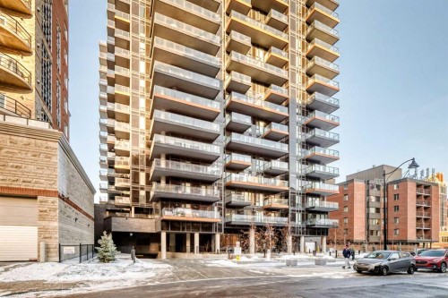 1012-730 2 Street Sw, Calgary, AB - Outdoor With Balcony With Facade
