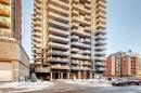 1012-730 2 Street Sw, Calgary, AB  - Outdoor With Balcony With Facade 