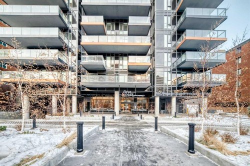 1012-730 2 Street Sw, Calgary, AB - Outdoor With Balcony