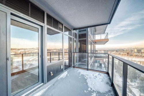 1012-730 2 Street Sw, Calgary, AB - Outdoor With Balcony With Exterior