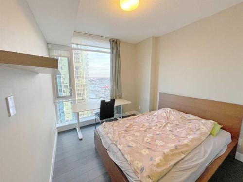 1502-1122 3 Street Se, Calgary, AB - Indoor Photo Showing Bedroom
