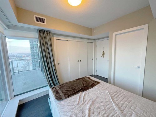 1502-1122 3 Street Se, Calgary, AB - Indoor Photo Showing Bedroom