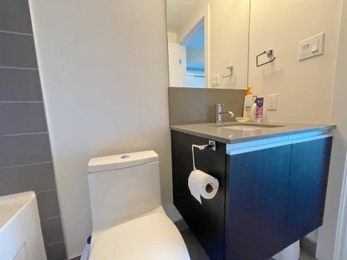 1502-1122 3 Street Se, Calgary, AB - Indoor Photo Showing Bathroom