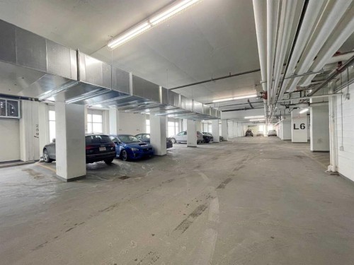 1502-1122 3 Street Se, Calgary, AB - Indoor Photo Showing Garage