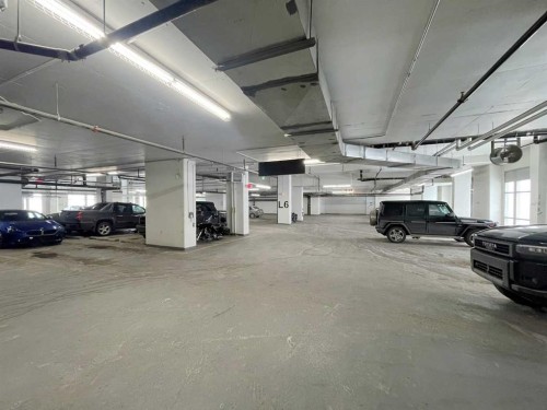 1502-1122 3 Street Se, Calgary, AB - Indoor Photo Showing Garage