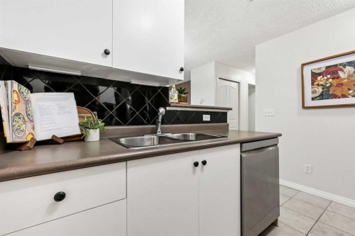 1208-2395 Eversyde Avenue Sw, Calgary, AB - Indoor Photo Showing Kitchen With Double Sink
