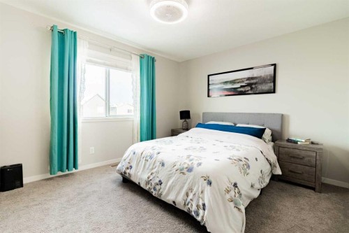 178 Livingston Avenue Ne, Calgary, AB - Indoor Photo Showing Bedroom