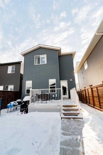 178 Livingston Avenue Ne, Calgary, AB - Outdoor With Deck Patio Veranda With Exterior