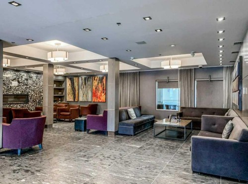 322-901 Mountain Street, Canmore, AB - Indoor Photo Showing Garage