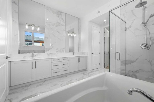 301-140 Marina Cove Se, Calgary, AB - Indoor Photo Showing Bathroom