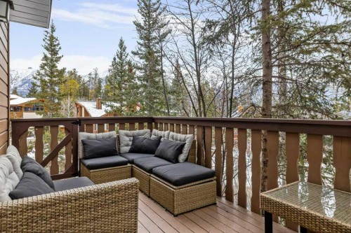 1-1061 Evergreen Circle, Canmore, AB - Outdoor With Deck Patio Veranda With Exterior