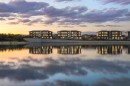 202-140 Marina Cove Se, Calgary, AB  - Outdoor With Body Of Water With View 
