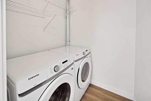 7322-1802 Mahagony Boulevard Se, Calgary, AB - Indoor Photo Showing Laundry Room