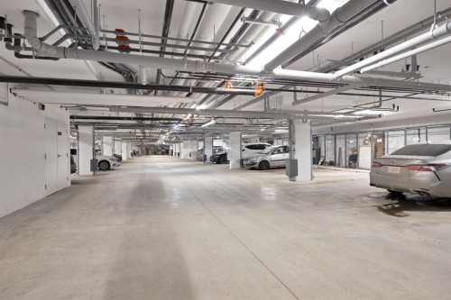 7322-1802 Mahagony Boulevard Se, Calgary, AB - Indoor Photo Showing Garage