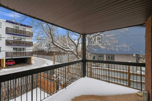 204-2611 15A Street Sw, Calgary, AB - Outdoor With Balcony With Exterior