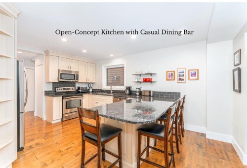 4 Woodside Lane, Canmore, AB - Indoor Photo Showing Kitchen