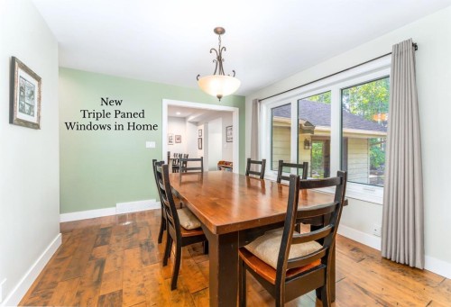 4 Woodside Lane, Canmore, AB - Indoor Photo Showing Dining Room