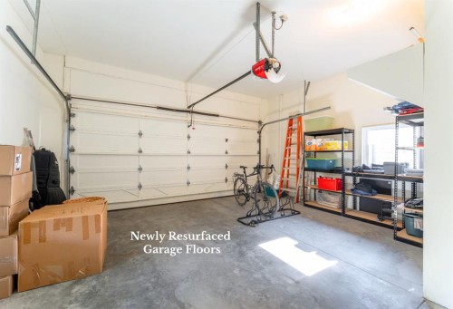 4 Woodside Lane, Canmore, AB - Indoor Photo Showing Garage