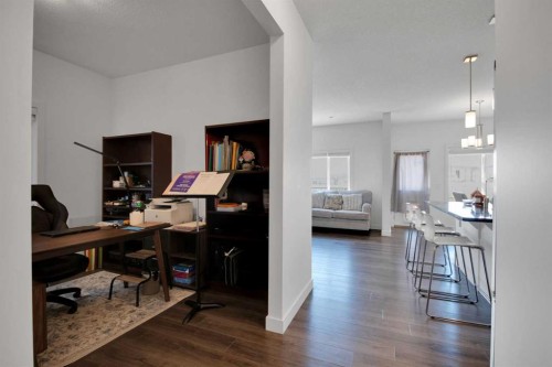 301 Sage Meadows Park Nw, Calgary, AB - Indoor Photo Showing Office