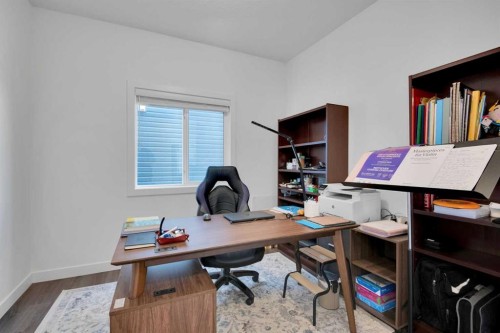 301 Sage Meadows Park Nw, Calgary, AB - Indoor Photo Showing Office