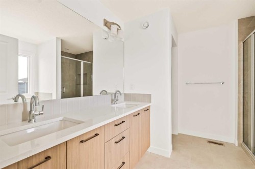 192 Creekstone Circle Sw, Calgary, AB - Indoor Photo Showing Bathroom