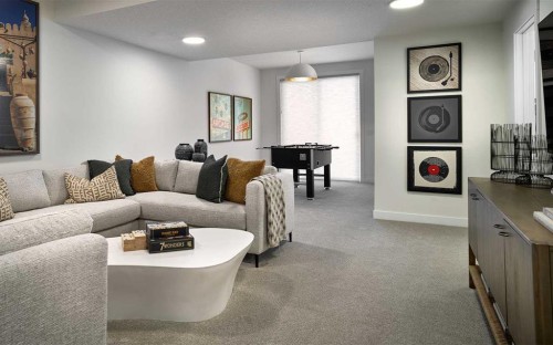 199 Starling Place Nw, Calgary, AB - Indoor Photo Showing Living Room