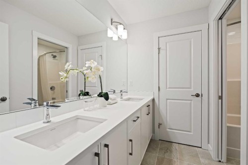 239 Creekstone Circle Sw, Calgary, AB - Indoor Photo Showing Bathroom