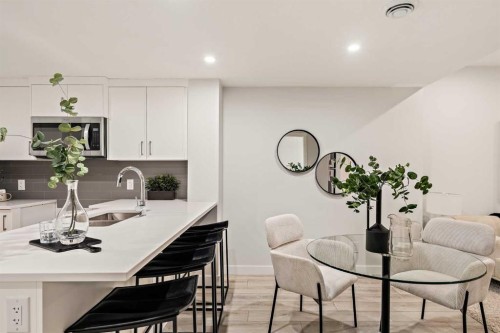 239 Creekstone Circle Sw, Calgary, AB - Indoor Photo Showing Dining Room