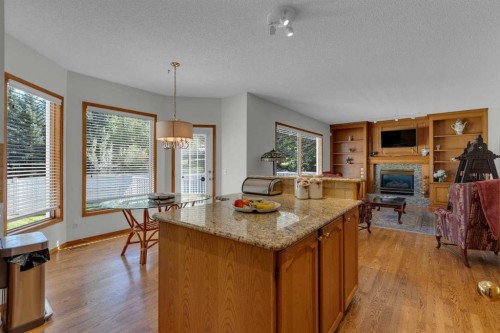 271 Mountain Park Drive Se, Calgary, AB - Indoor With Fireplace